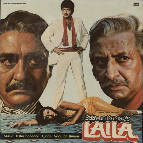 Usha Khanna Laila vinyl LP album (LP record) Indian 4XZLPLA885184