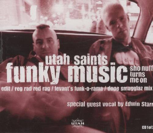 Utah Saints Funky Music CD single (CD5 / 5") UK UTAC5FU293559