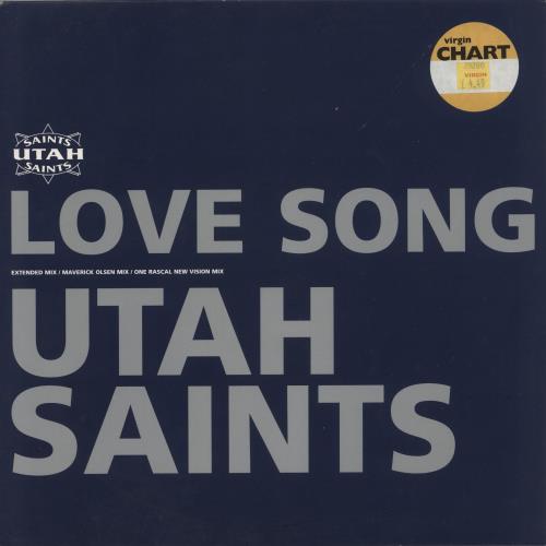 Utah Saints Love Songs 12" vinyl single (12 inch record / Maxi-single) UK UTA12LO881126
