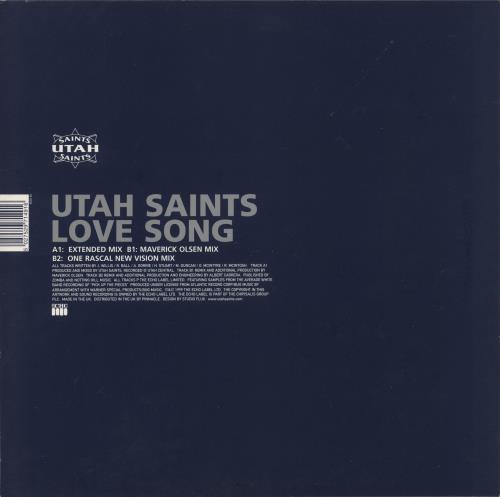 Utah Saints Love Songs 12" vinyl single (12 inch record / Maxi-single) UK UTA12LO881126