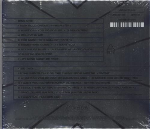 Utah Saints Utah Saints - 30th Anniversary - Sealed 2 CD album set (Double CD) UK UTA2CUT852606