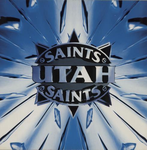 Utah Saints Utah Saints - Promo Stickered vinyl LP album (LP record) UK UTALPUT755686