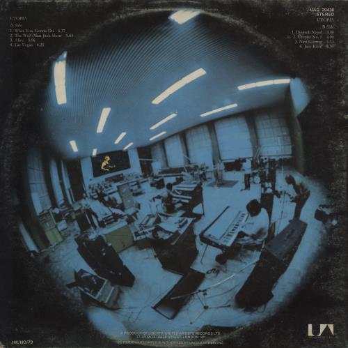 Utopia (German) Utopia - VG vinyl LP album (LP record) UK UT0LPUT762018