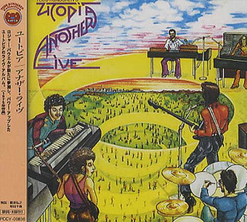 Utopia (US) Another Live CD album (CDLP) Japanese UTOCDAN346458