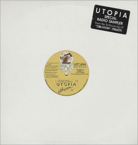 Utopia (US) Crybaby 12" vinyl single (12 inch record / Maxi-single) US UTO12CR123980