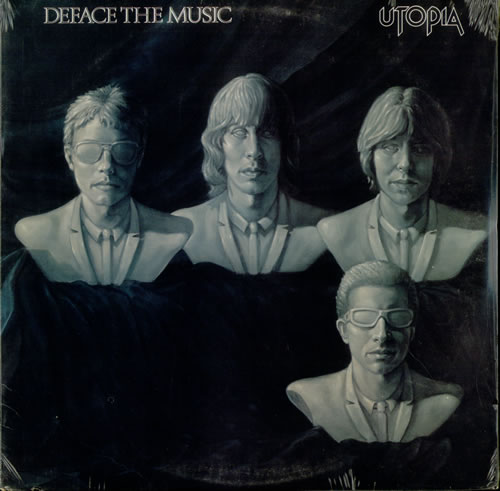 Utopia (US) Deface The Music - Sealed vinyl LP album (LP record) US UTOLPDE537804