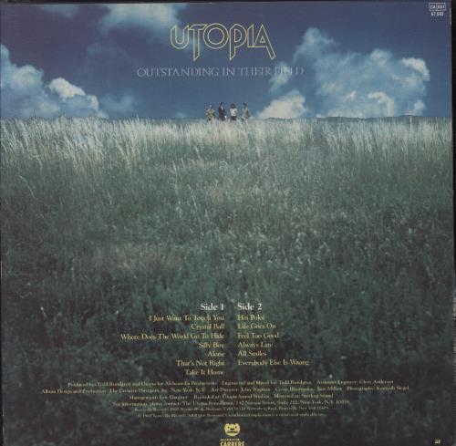 Utopia (US) Deface The Music vinyl LP album (LP record) French UTOLPDE824280