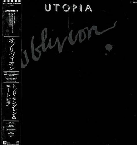 Utopia (US) Oblivion vinyl LP album (LP record) Japanese UTOLPOB166707