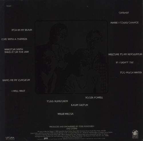 Utopia (US) Oblivion vinyl LP album (LP record) US UTOLPOB357612