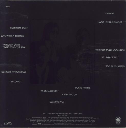 Utopia (US) Oblivion vinyl LP album (LP record) Canadian UTOLPOB850777