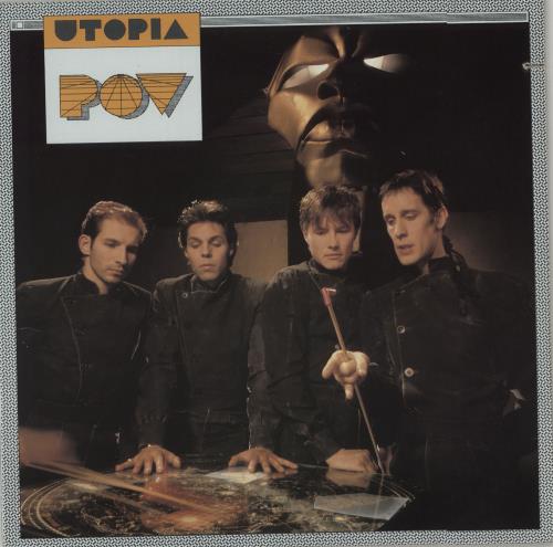 Utopia (US) POV vinyl LP album (LP record) US UTOLPPO589376