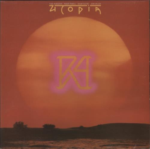 Utopia (US) Ra + Pyramid Insert vinyl LP album (LP record) UK UTOLPRA865081