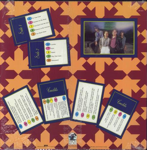 Utopia (US) Trivia - Shrink vinyl LP album (LP record) US UTOLPTR850773