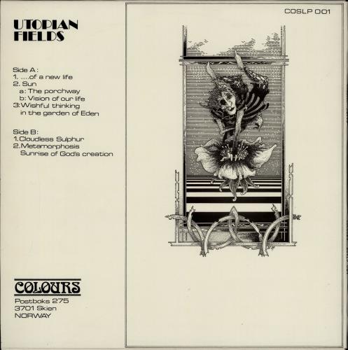 Utopian Fields Utopian Fields vinyl LP album (LP record) Norwegian 26ZLPUT765017