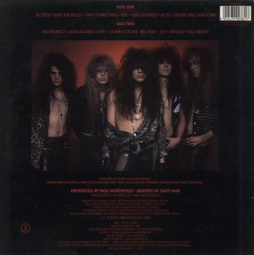 Vain No Respect - VG vinyl LP album (LP record) UK VA9LPNO869021