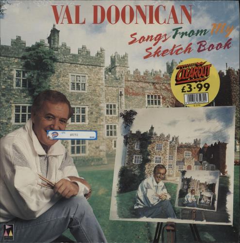 Val Doonican Songs From My Sketch Book vinyl LP album (LP record) UK VA2LPSO750368