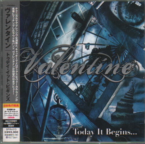 Valentine Today It Begins... CD album (CDLP) Japanese VAMCDTO634988