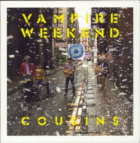 Vampire Weekend Cousins 7" vinyl single (7 inch record / 45) US VWE07CO497978