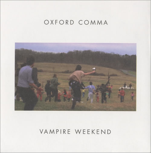 Vampire Weekend Oxford Comma 7" vinyl single (7 inch record / 45) US VWE07OX463743