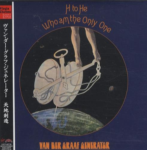Van Der Graaf Generator H To He Who Am The Only One CD album (CDLP) UK VDGCDHT434300