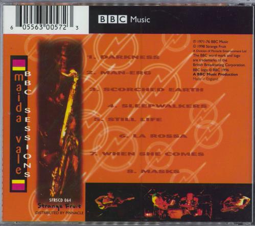 Van Der Graaf Generator Maida Vale CD album (CDLP) UK VDGCDMA783384