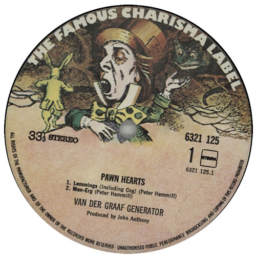 Van Der Graaf Generator Pawn Hearts - large pink Madhatter label vinyl LP album (LP record) Dutch VDGLPPA567657