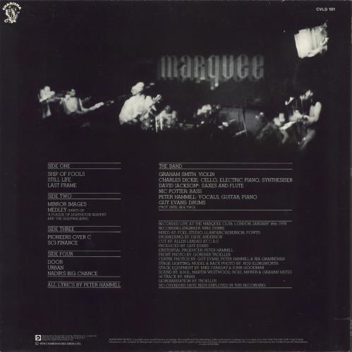 Van Der Graaf Generator Vital 2-LP vinyl record set (Double LP Album) UK VDG2LVI444132