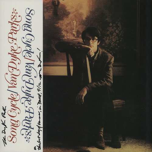 Van Dyke Parks Song Cycle - Autographed vinyl LP album (LP record) UK VDPLPSO636092