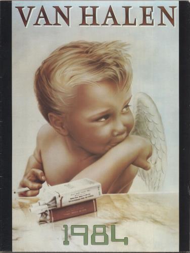 Van Halen 1984 - Postergramme tour programme US VNHTRPO732858