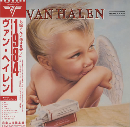 Van Halen 1984 CD album (CDLP) Japanese VNHCD428037