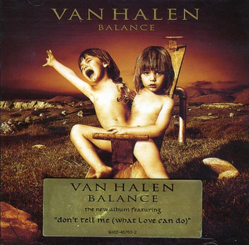 Van Halen Balance CD album (CDLP) European VNHCDBA365275