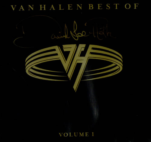 Van Halen Best Of Volume 1 - Autographed CD album (CDLP) US VNHCDBE518767