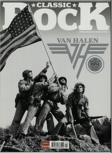 Van Halen Classic Rock - April 2011 magazine UK VNHMACL643437