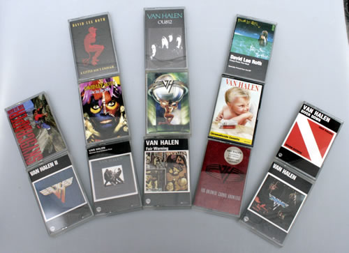 Van Halen Collection of 13 Albums cassette album UK VNHCLCO549859
