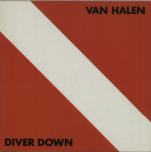 Van Halen Diver Down vinyl LP album (LP record) UK VNHLPDI637836