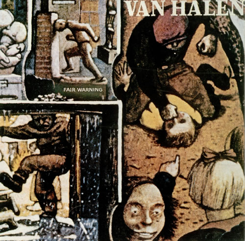 Van Halen Fair Warning vinyl LP album (LP record) Portuguese VNHLPFA445369