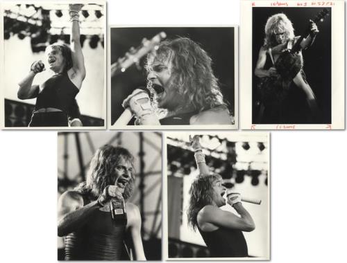Van Halen Five Official Press Agency Photographs photograph UK VNHPHFI507080