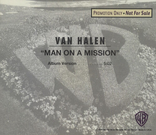 Van Halen Man On A Mission CD single (CD5 / 5") US VNHC5MA17457