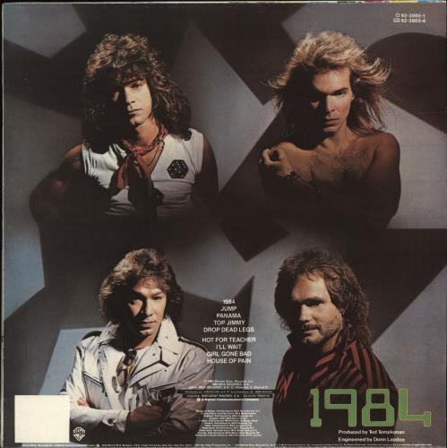 Van Halen MCMLXXXIV vinyl LP album (LP record) Spanish VNHLPMC688788