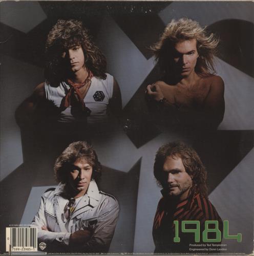 Van Halen MCMLXXXIV vinyl LP album (LP record) US VNHLPMC863895