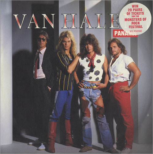 Van Halen Panama - Competition Picture Sleeve 7" vinyl single (7 inch record / 45) UK VNH07PA465610