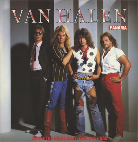 Van Halen Panama 12" vinyl single (12 inch record / Maxi-single) UK VNH12PA27610