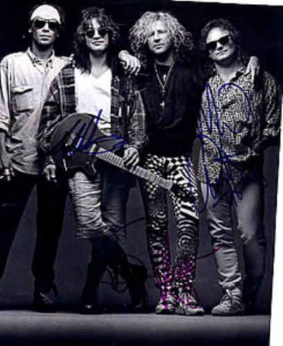 Van Halen Signed Picture photograph UK VNHPHSI259189