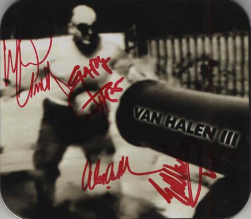 Van Halen Van Halen 3 - autographed tin CD album (CDLP) US VNHCDVA204523