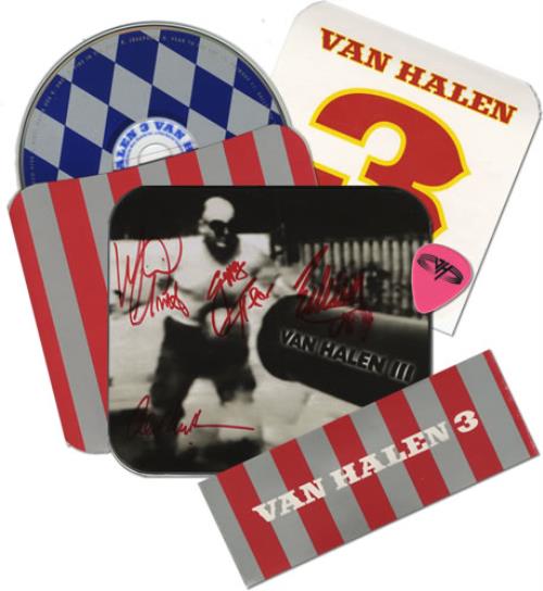 Van Halen Van Halen 3 - autographed tin CD album (CDLP) US VNHCDVA204523