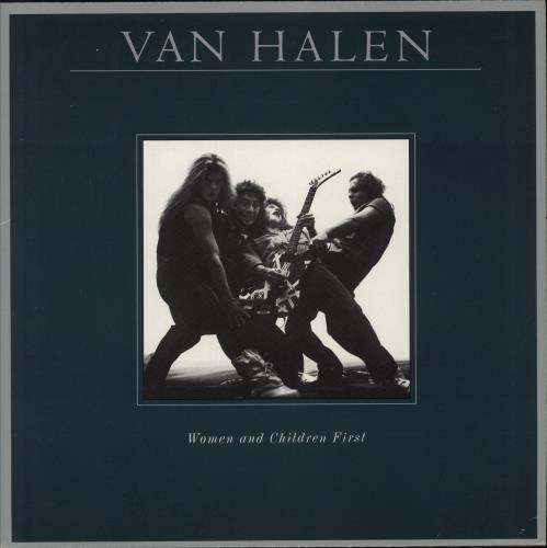 Van Halen Women And Children First + Poster vinyl LP album (LP record) German VNHLPWO866081