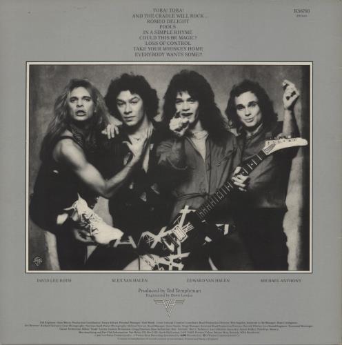 Van Halen Women And Children First - EX vinyl LP album (LP record) UK VNHLPWO629174