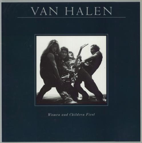 Van Halen Women And Children First vinyl LP album (LP record) Canadian VNHLPWO813983