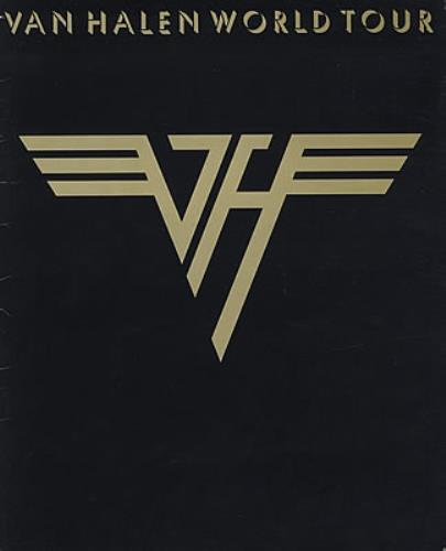 Van Halen World Tour tour programme US VNHTRWO378973