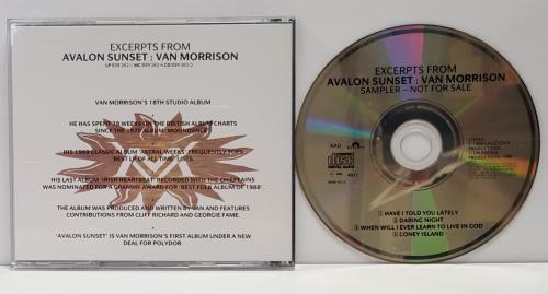 Van Morrison Avalon Sunset box set UK VMOBXAV646272